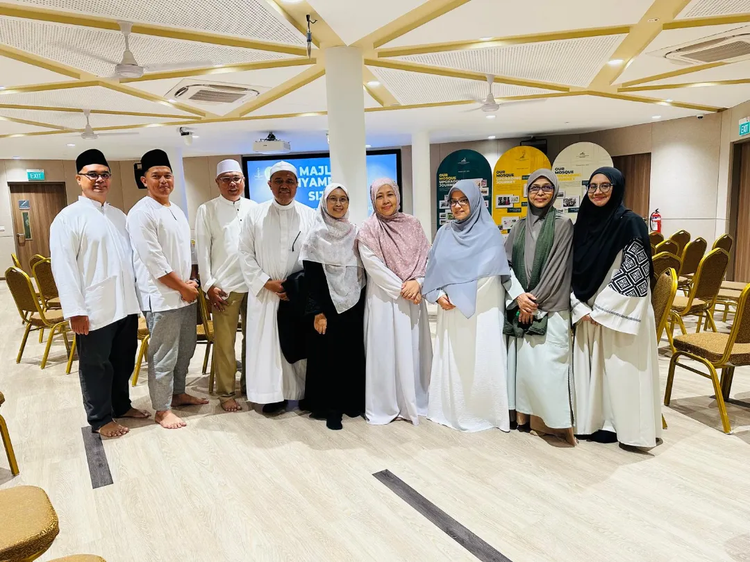 Majlis Penyampaian Sijil at Masjid Assyafaah with AtTartilQI team